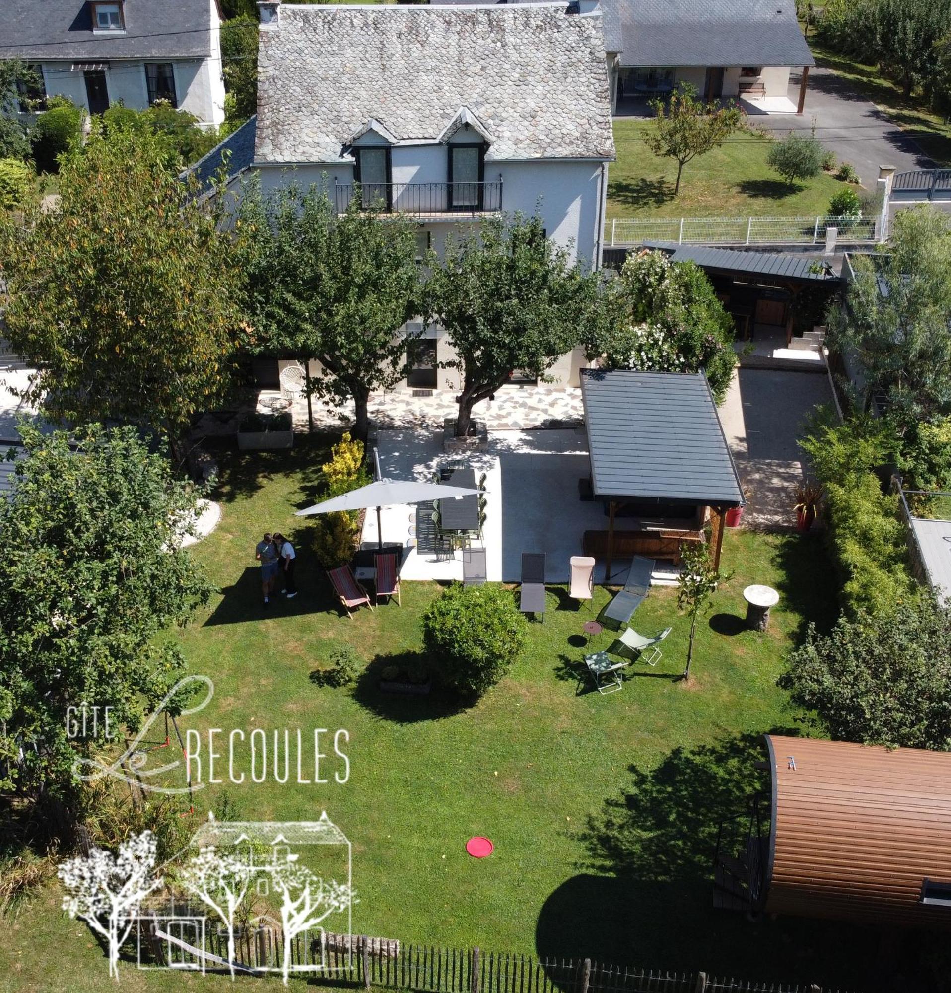 Gite Le Recoules Villa Espalion Buitenkant foto